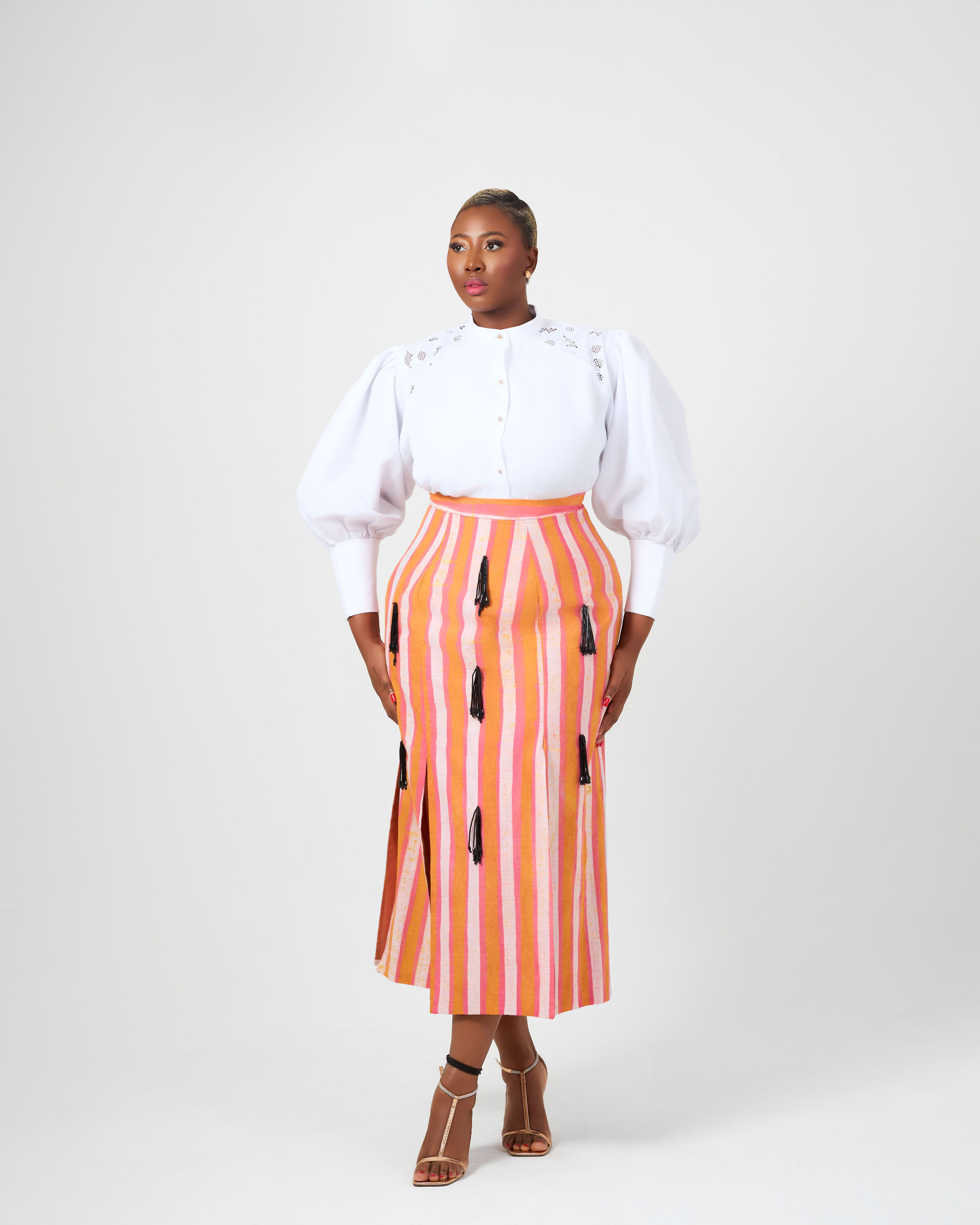 Wool Gabardine Slim-Fit Pants